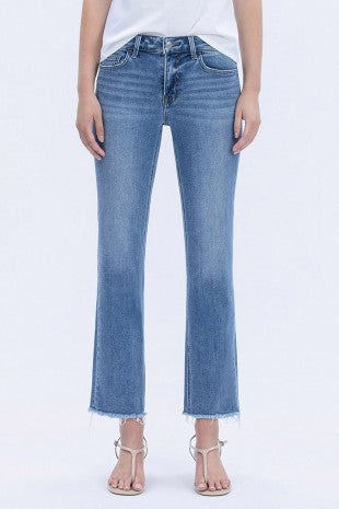 Look To Heaven Cropped Straight Jeans-Cute-Trendy-Shop-Womens-Boutique-Clothing-Store