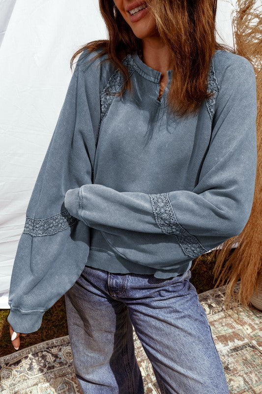 One Cozy Afternoon Blue Baggy Sweatshirt-[option4]-[option5]-Cute-Trendy-Shop-Womens-Boutique-Clothing-Store