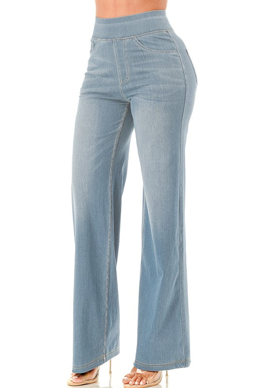 Our Famous Thanksgiving Pants-SMALL-Light Blue Denim-Cute-Trendy-Shop-Womens-Boutique-Clothing-Store