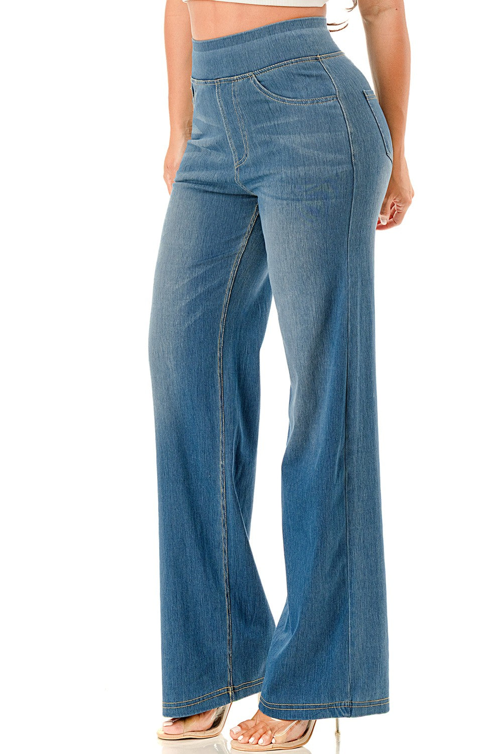 Our Famous Thanksgiving Pants-SMALL-Medium Denim-Cute-Trendy-Shop-Womens-Boutique-Clothing-Store