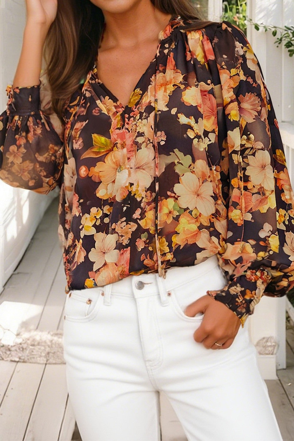 Effortlessly Fabulous Floral Top-[option4]-[option5]-Cute-Trendy-Shop-Womens-Boutique-Clothing-Store