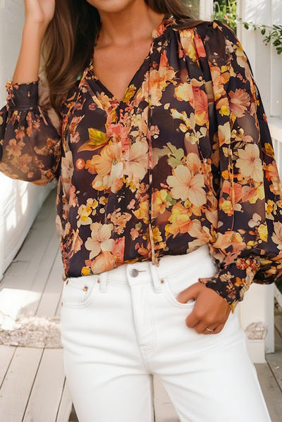 Effortlessly Fabulous Floral Top-[option4]-[option5]-Cute-Trendy-Shop-Womens-Boutique-Clothing-Store
