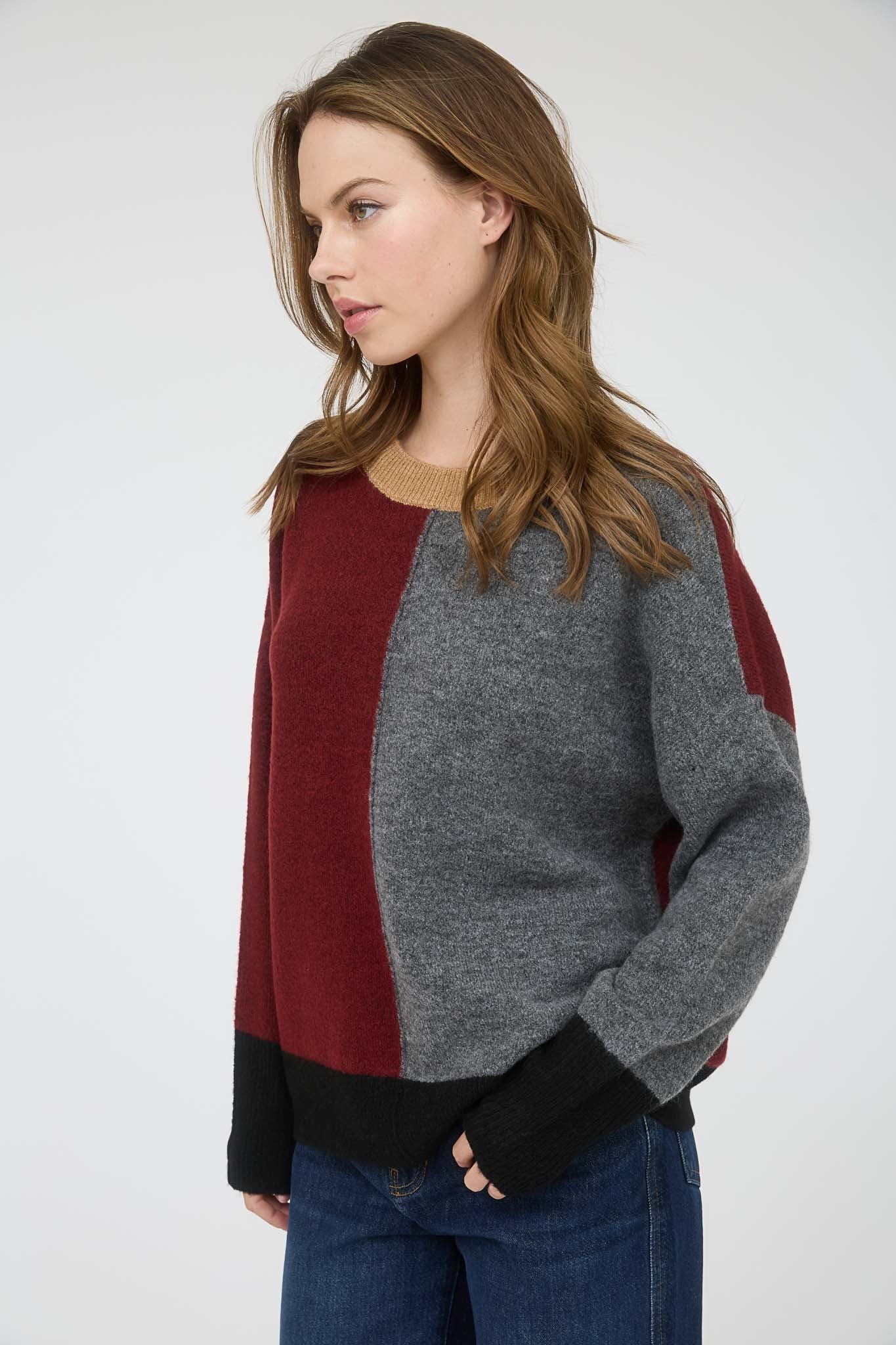 Color Block Sensation Sweater-[option4]-[option5]-Cute-Trendy-Shop-Womens-Boutique-Clothing-Store