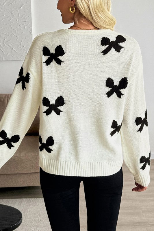 This Is A New One Bow Sweater-[option4]-[option5]-Cute-Trendy-Shop-Womens-Boutique-Clothing-Store