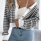 On The Path Black & White V Sweater-[option4]-[option5]-Cute-Trendy-Shop-Womens-Boutique-Clothing-Store