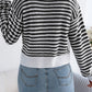 On The Path Black & White V Sweater-[option4]-[option5]-Cute-Trendy-Shop-Womens-Boutique-Clothing-Store