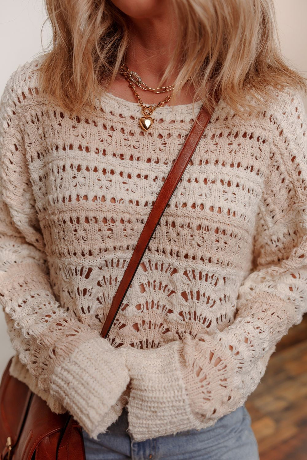 Step out in Style Crochet Sweater-[option4]-[option5]-Cute-Trendy-Shop-Womens-Boutique-Clothing-Store