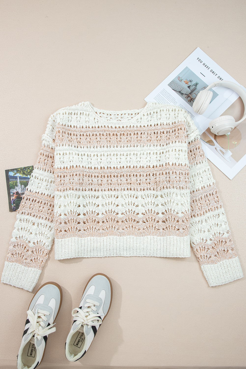 Step out in Style Crochet Sweater-[option4]-[option5]-Cute-Trendy-Shop-Womens-Boutique-Clothing-Store