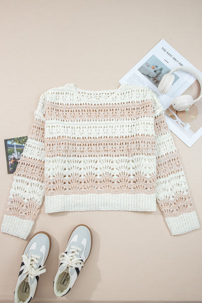 Step out in Style Crochet Sweater-[option4]-[option5]-Cute-Trendy-Shop-Womens-Boutique-Clothing-Store