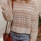 Step out in Style Crochet Sweater-[option4]-[option5]-Cute-Trendy-Shop-Womens-Boutique-Clothing-Store