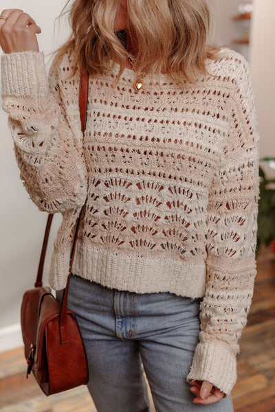 Step out in Style Crochet Sweater-[option4]-[option5]-Cute-Trendy-Shop-Womens-Boutique-Clothing-Store