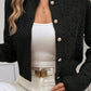 Let's Take A Walk Black Button Up Cardigan-[option4]-[option5]-Cute-Trendy-Shop-Womens-Boutique-Clothing-Store