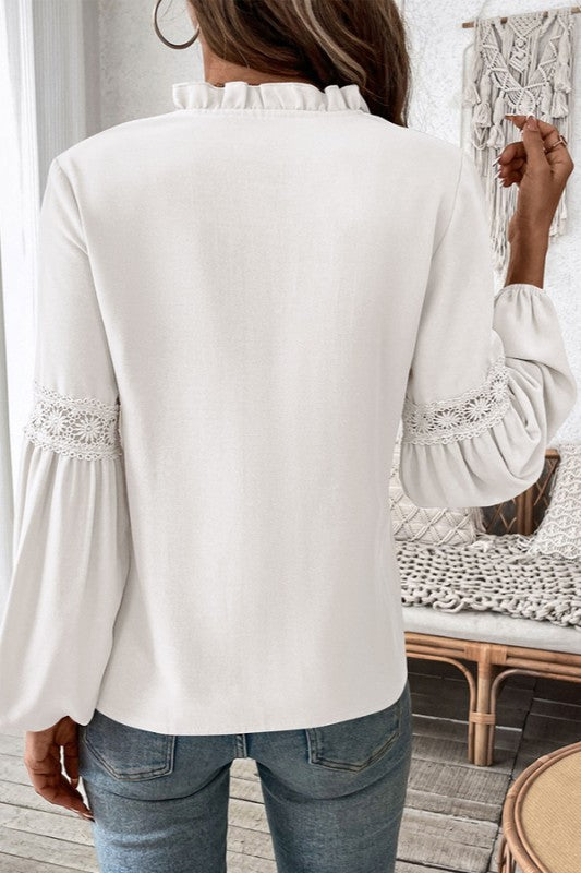 Cloud Nine White Vintage Look Top-[option4]-[option5]-Cute-Trendy-Shop-Womens-Boutique-Clothing-Store