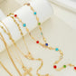 Boho Y multicolor Cross Necklace-[option4]-[option5]-Cute-Trendy-Shop-Womens-Boutique-Clothing-Store