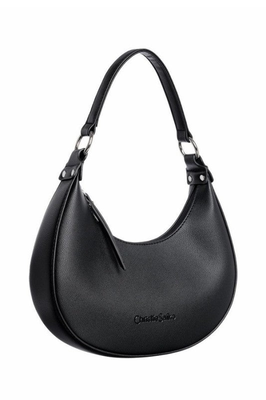 Black Crescent Shape Handbag-[option4]-[option5]-Cute-Trendy-Shop-Womens-Boutique-Clothing-Store