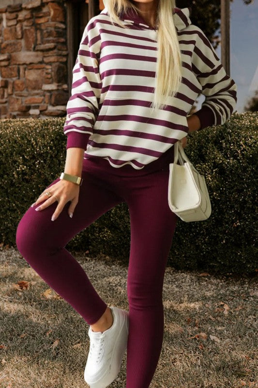 Frosty Outside Two Piece Maroon Set-[option4]-[option5]-Cute-Trendy-Shop-Womens-Boutique-Clothing-Store