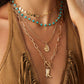 Where's My Cowboy Layered Necklace-[option4]-[option5]-Cute-Trendy-Shop-Womens-Boutique-Clothing-Store