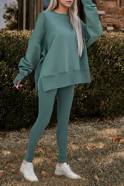 Legging Leisure Set Green-[option4]-[option5]-Cute-Trendy-Shop-Womens-Boutique-Clothing-Store