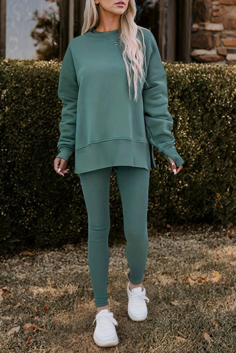 Legging Leisure Set Green-[option4]-[option5]-Cute-Trendy-Shop-Womens-Boutique-Clothing-Store