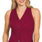 Nice To See You Sweater Vest-MEDIUM-Burgundy-[option4]-[option5]-Cute-Trendy-Shop-Womens-Boutique-Clothing-Store