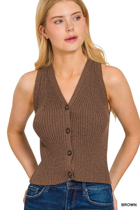 Nice To See You Sweater Vest-[option4]-[option5]-Cute-Trendy-Shop-Womens-Boutique-Clothing-Store