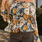 Take me into Fall Floral Peplum Top-[option4]-[option5]-Cute-Trendy-Shop-Womens-Boutique-Clothing-Store