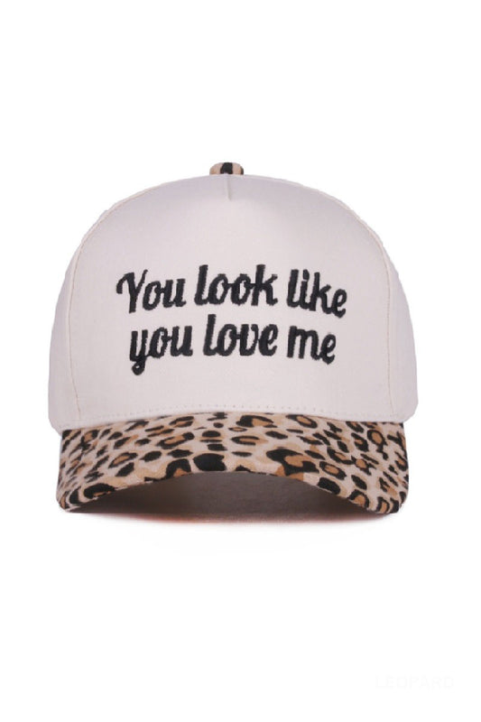 "You Look Like You Love Me" Cap-Leopard-Cute-Trendy-Shop-Womens-Boutique-Clothing-Store