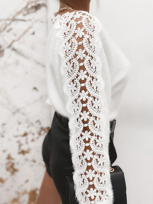 When The Sun Goes Down White Sweater-[option4]-[option5]-Cute-Trendy-Shop-Womens-Boutique-Clothing-Store