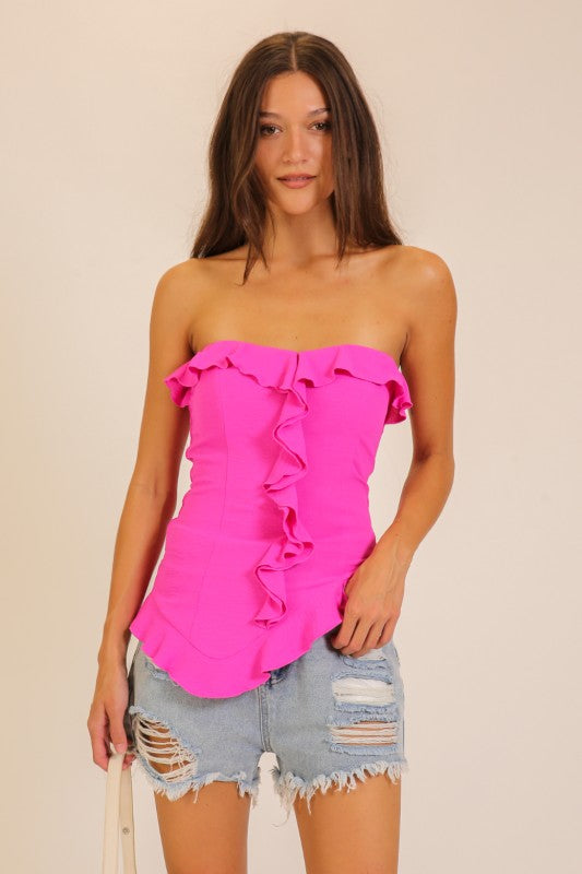 Date Night Dream Top-SMALL-Fuchsia-[option4]-[option5]-Cute-Trendy-Shop-Womens-Boutique-Clothing-Store