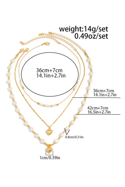 For The Dreamers Layered Pearl Necklace-[option4]-[option5]-Cute-Trendy-Shop-Womens-Boutique-Clothing-Store