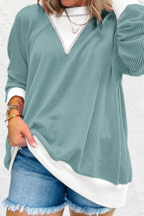 Blocked Out the Haters Sweatshirt-[option4]-[option5]-Cute-Trendy-Shop-Womens-Boutique-Clothing-Store