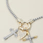 Make No Mistake Cross Charm Necklace-[option4]-[option5]-Cute-Trendy-Shop-Womens-Boutique-Clothing-Store