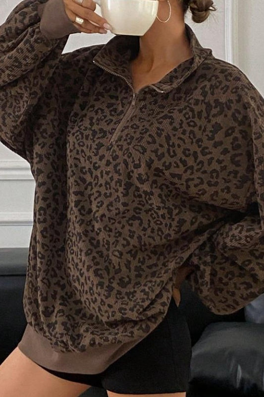 Unleash the wild corduroy sweatshirt