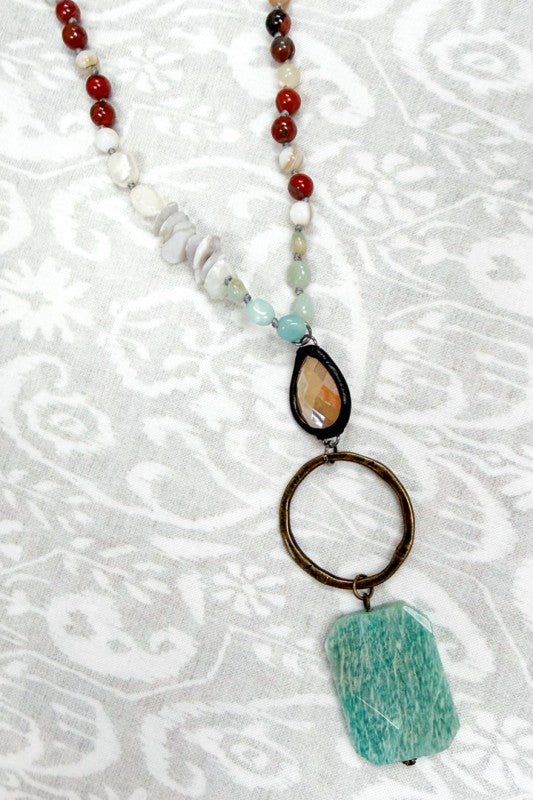 Ready To Fly Long Beaded Necklace-[option4]-[option5]-Cute-Trendy-Shop-Womens-Boutique-Clothing-Store