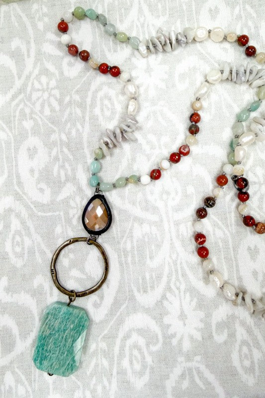 Ready To Fly Long Beaded Necklace-[option4]-[option5]-Cute-Trendy-Shop-Womens-Boutique-Clothing-Store