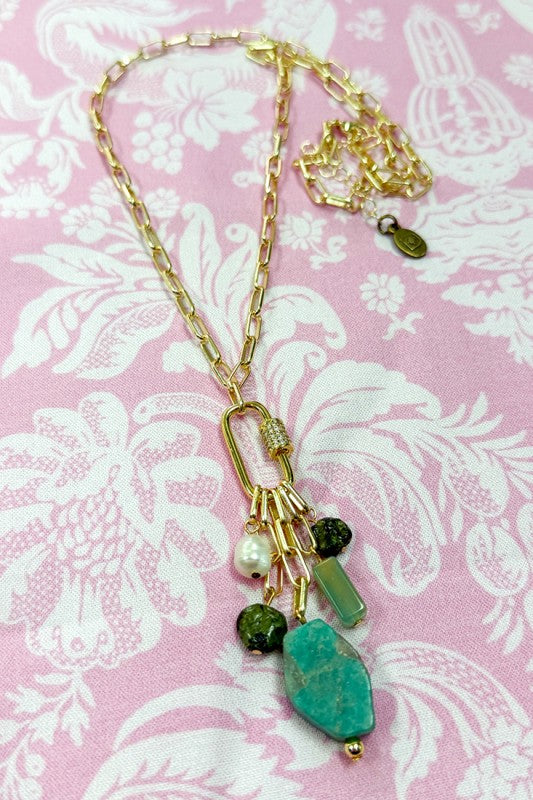 Successful Times Paperclip Chain Necklace-[option4]-[option5]-Cute-Trendy-Shop-Womens-Boutique-Clothing-Store