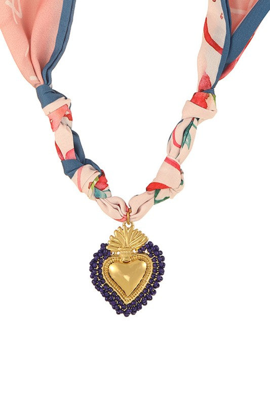 Heart On Your Sleeve Scarf Necklace-2-Cute-Trendy-Shop-Womens-Boutique-Clothing-Store