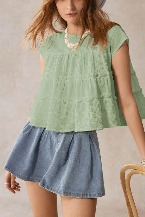 Ready For The Heat Babydoll Top-[option4]-[option5]-Cute-Trendy-Shop-Womens-Boutique-Clothing-Store