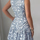 Just So Sweet Blue & White Dress-[option4]-[option5]-Cute-Trendy-Shop-Womens-Boutique-Clothing-Store