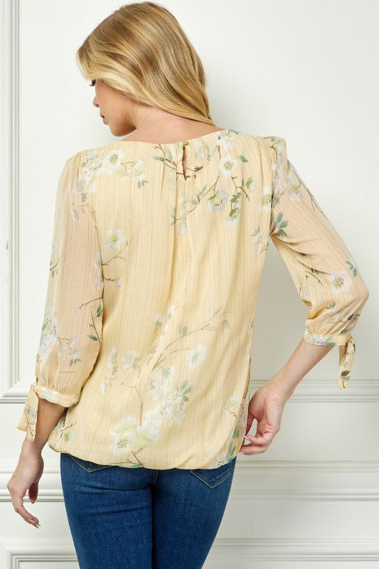 Spring Luncheon With the Ladies Cream Top-Cute-Trendy-Shop-Womens-Boutique-Clothing-Store