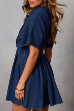 Style For Miles Denim Button Up Dress-[option4]-[option5]-Cute-Trendy-Shop-Womens-Boutique-Clothing-Store