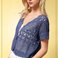 Sweet Scallop Open-Knit Top-Cute-Trendy-Shop-Womens-Boutique-Clothing-Store