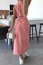 Challenge Accepted Midi Denim Sleeveless Dress-[option4]-[option5]-Cute-Trendy-Shop-Womens-Boutique-Clothing-Store