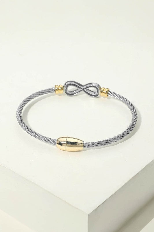 Forever and Ever Infinity Magnetic Bracelet-Cute-Trendy-Shop-Womens-Boutique-Clothing-Store