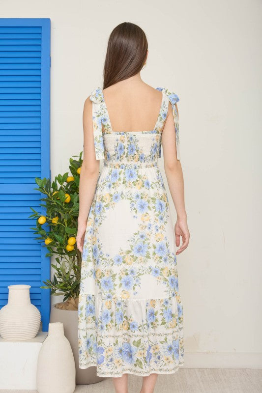 Garden Party Gorgeous Midi Dress-Cute-Trendy-Shop-Womens-Boutique-Clothing-Store