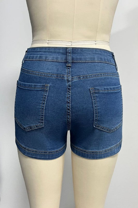 Ready For The Day Stretch Shorts-[option4]-[option5]-Cute-Trendy-Shop-Womens-Boutique-Clothing-Store