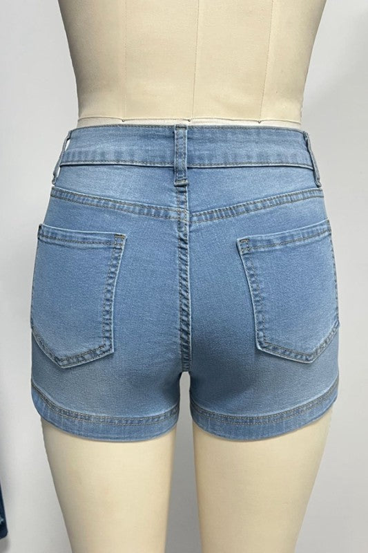 Ready For The Day Stretch Shorts-[option4]-[option5]-Cute-Trendy-Shop-Womens-Boutique-Clothing-Store