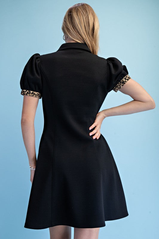 Wildside Zip-Front A-Line Mini Dress-Cute-Trendy-Shop-Womens-Boutique-Clothing-Store