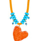 Double the Charm Beaded Heart Necklace Set-Cute-Trendy-Shop-Womens-Boutique-Clothing-Store