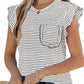 Just For You Stripe Ruffle Sleeve Top-[option4]-[option5]-Cute-Trendy-Shop-Womens-Boutique-Clothing-Store